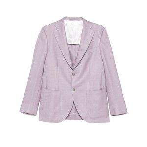 Luigi Bianchi Light Purple Linen Jacket - NWT